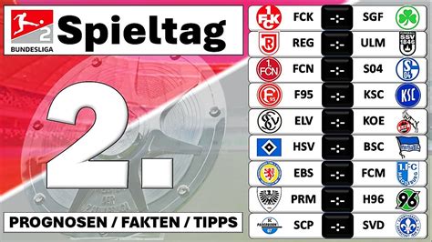 Bundesliga Prognose: Tipps zum 2. Spieltag 24/25 .